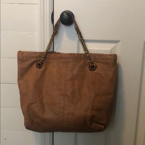Lanvin brown leather tote